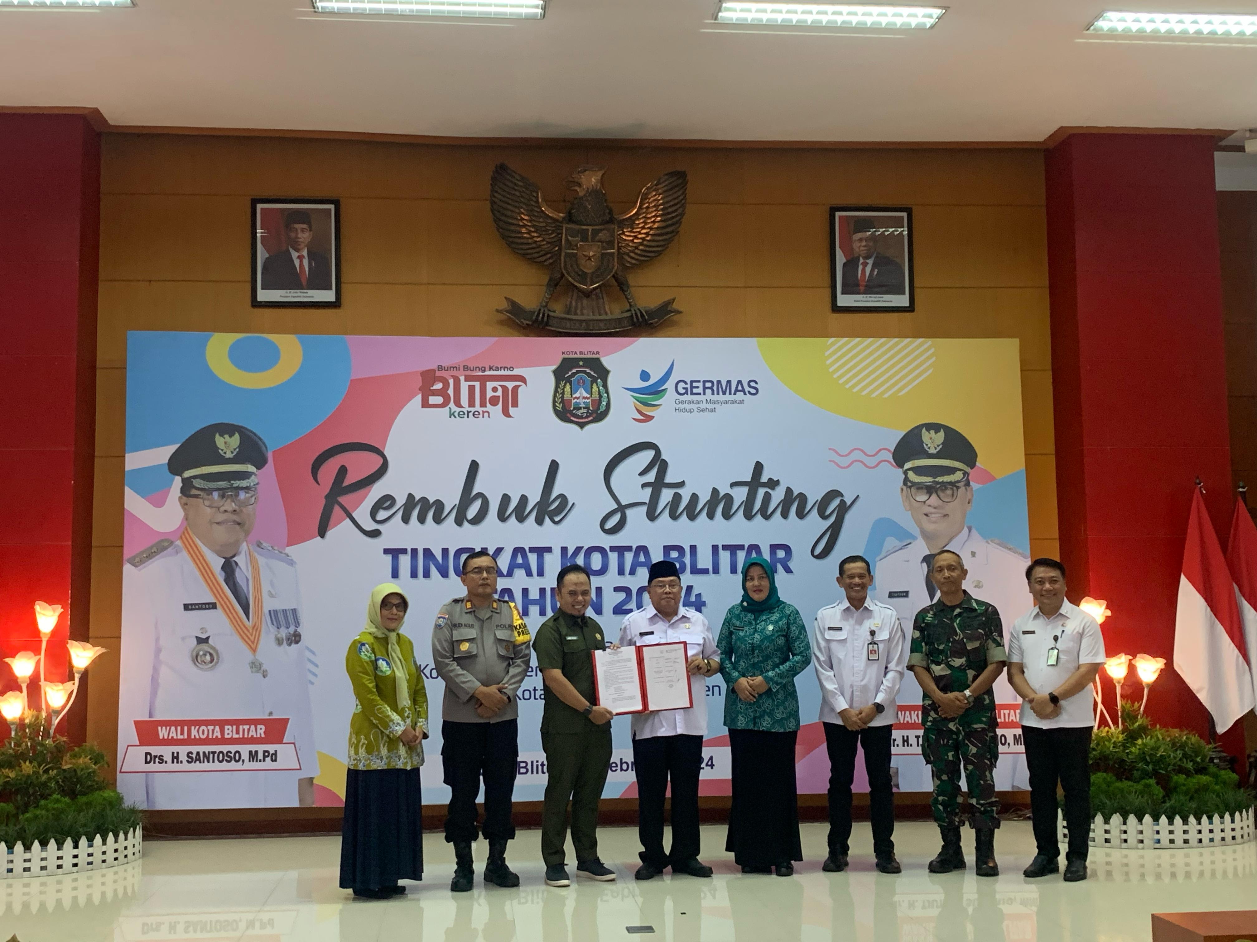 Gelar Rembug Stunting, Pemkot Blitar Targetkan Zero Stunting Ditahun 2025 Mendatang  1