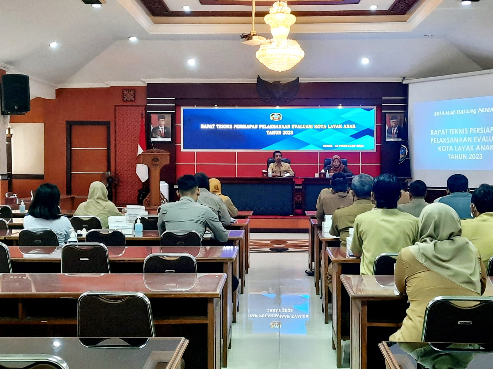  Pemkot Blitar Gelar Rakor Teknis Penilaian KLA 2023, Targetkan Penghargaan Bisa Naik Kelas 1