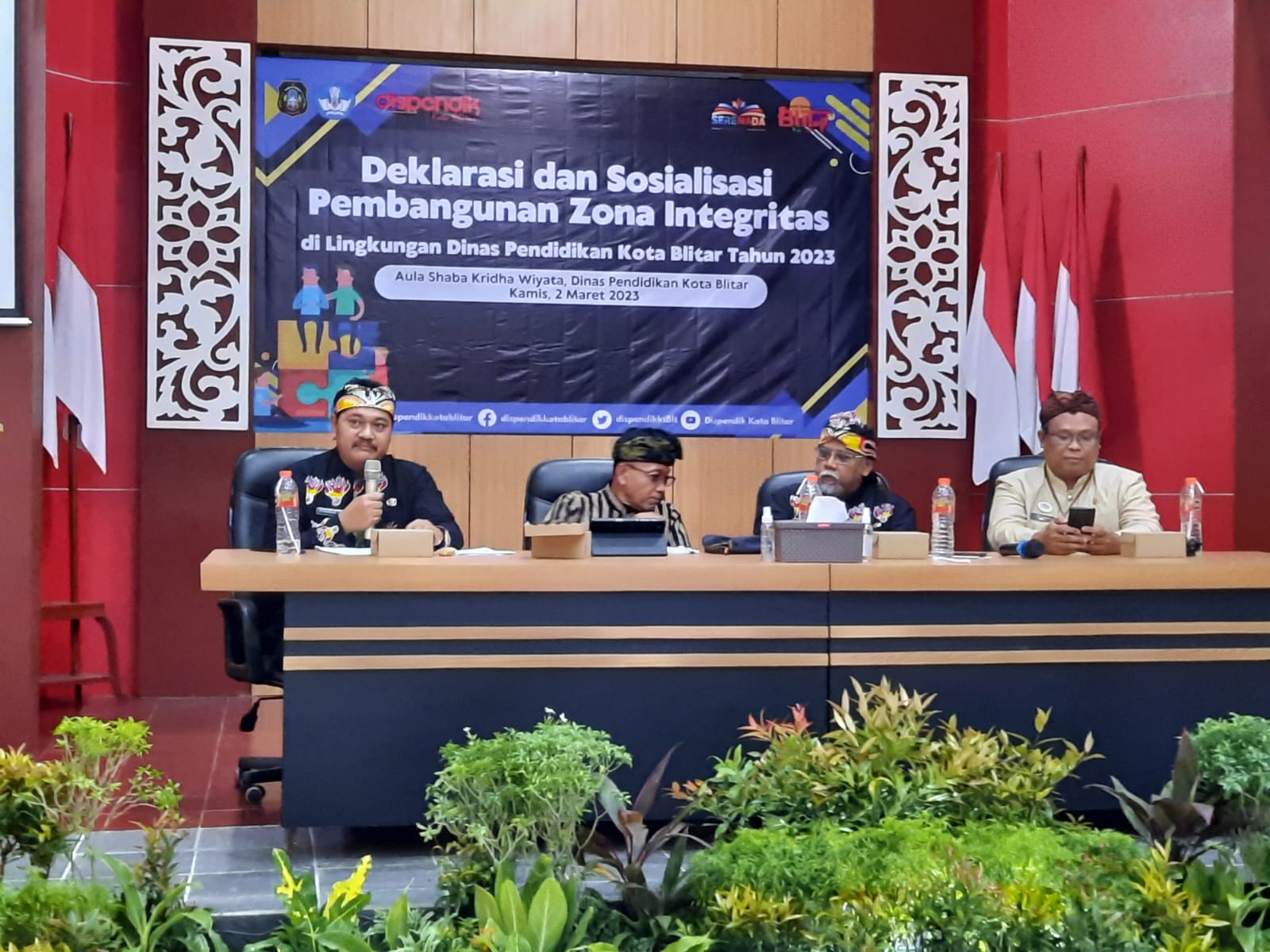  Dinas Pendidikan Kota Blitar Diajukan Sebagai Salah Satu OPD Dengan Predikat ZI WBK WBBM 1