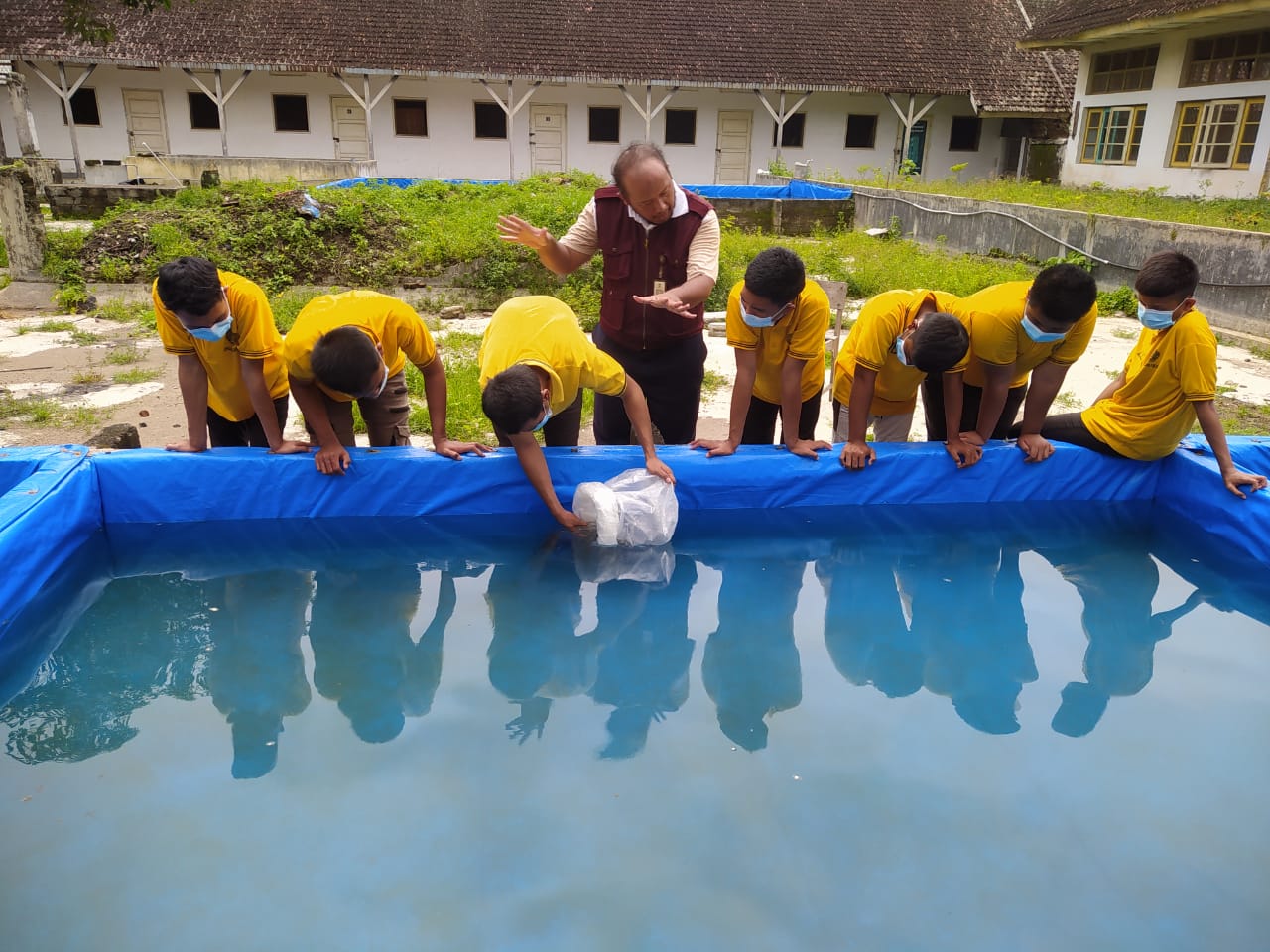  Tingkatkan Keterampilan Perikanan, DKPP Kota Blitar Berikan Pelatihan Perikanan di LPKA Blitar 1