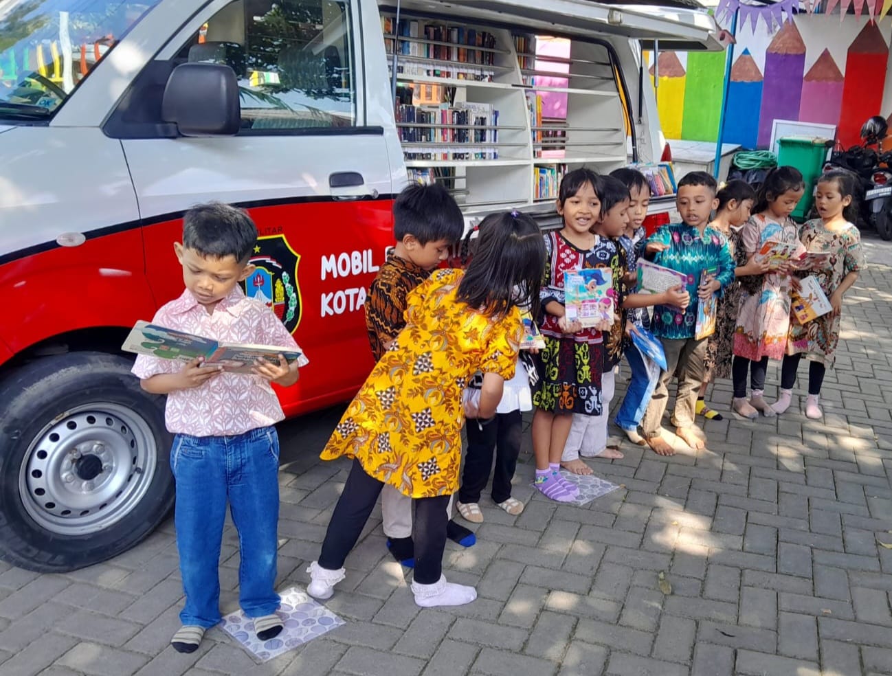  Jadi Alternatif Dongkrak Minat Baca Anak, Dinperpusip Kota Blitar Optimalkan Layanan MPK 1