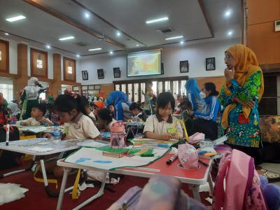 Peringati Hari Anak Nasional 2023, Pemkot Blitar Gelar Festival Melengkapi Gambar dan Mewarnai Jenjang PAUD-TK