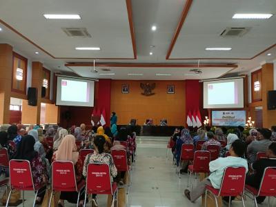 Tekan Angka Kekerasan di Daerah, Dinas P3AP2KB Kota Blitar Sosialisasikan Pencegahan KtPA/ TPPO Untuk Organisasi dan Lembaga Kemasyarakatan