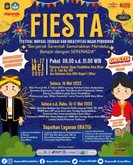 Sejumlah Sekolah di Kota Blitar Siap Dukung Festival Inovasi Edukasi dan Kreativitas Insan Pendidikan