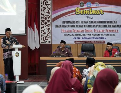 Pemkot Blitar Dukung Peningkatan Kualitas Pendidikan Karakter melalui Program Profil Pelajar Pancasila