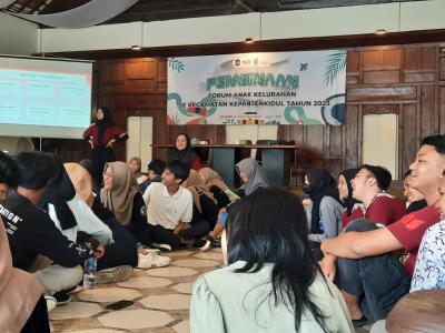 Kecamatan Kepanjenkidul Berikan Pembinaan Terhadap Anggota Forum Anak di Wilayah Tersebut