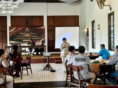 KPU Kota Blitar Gelar Rakor Penyusunan Daftar Pemilih TPS Khusus Pemilu 2024