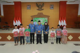 Sambut Tahun Baru Islam 1445 H, Pemkot Blitar Gelar Santunan Anak Yatim Piatu Se-Kota Blitar